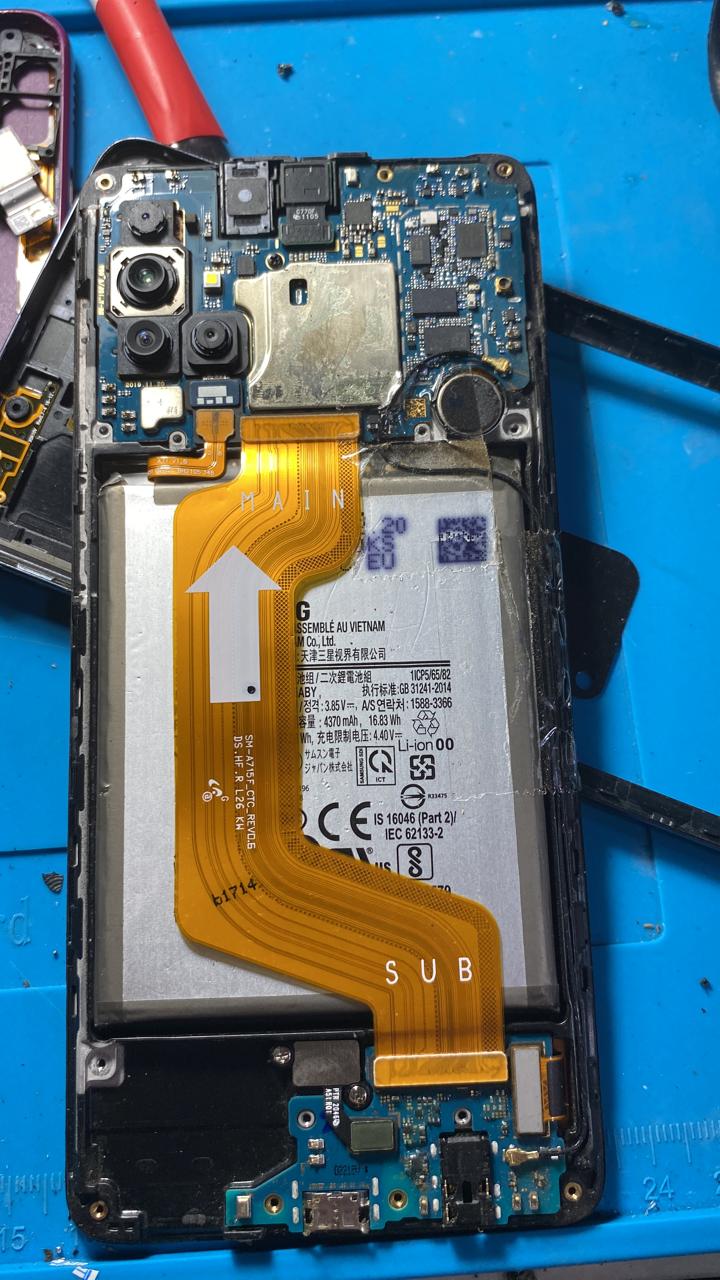 Samsung SM A71 Sinyal Bulat