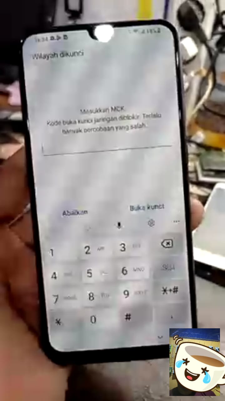 Wilayah Dikunci MCK Samsung