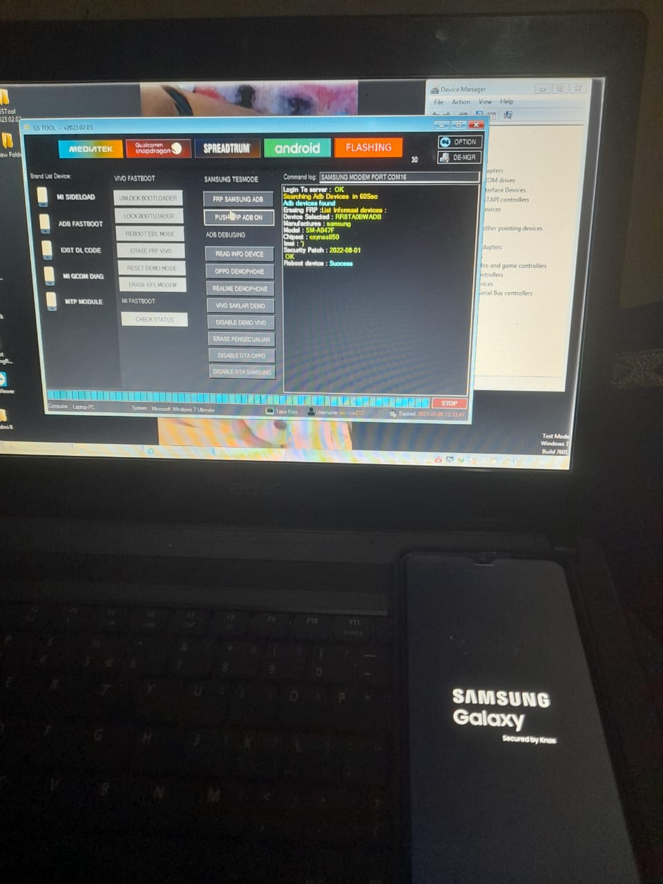 Samsung Frp A04s SM-A047f