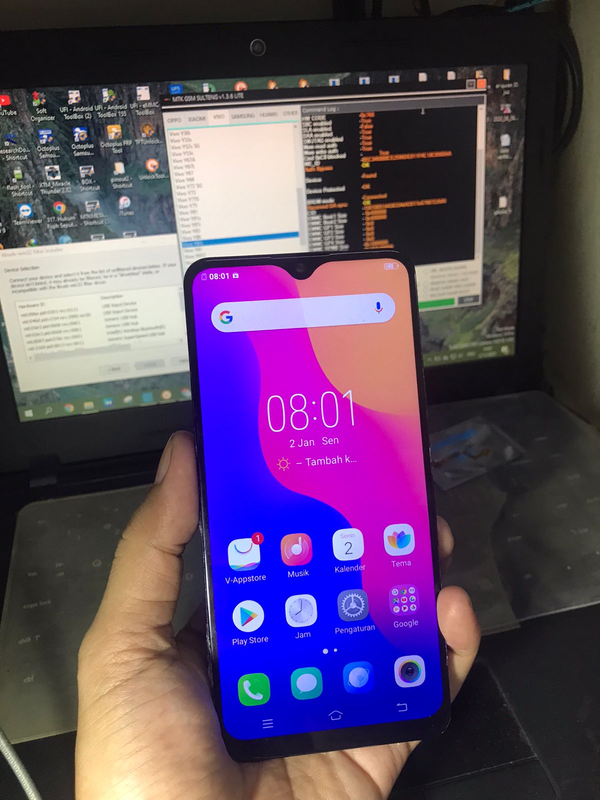 Vivo y91c Done Gsm sulteng