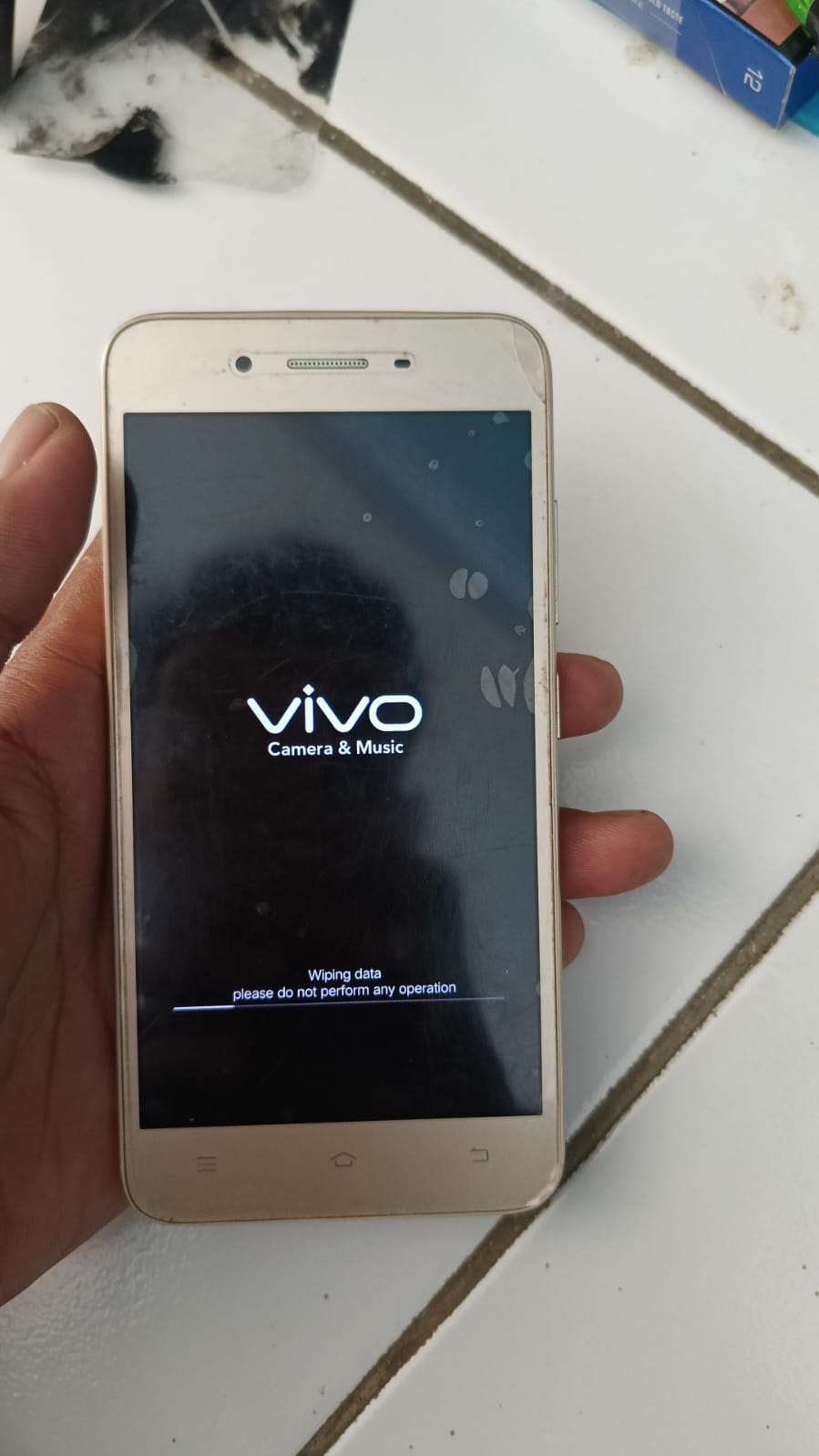 Vivo Y53 Wiping data