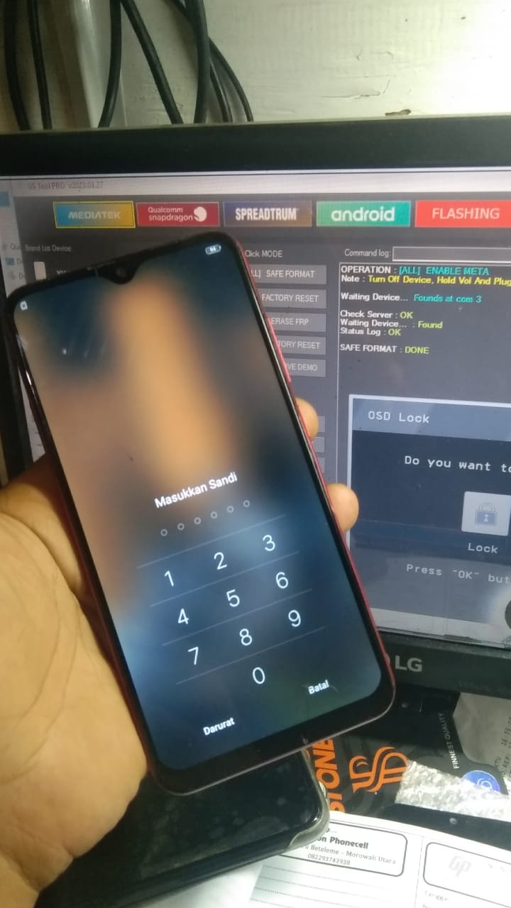 Vivo Y91 MTk Via Meta Belum Tembus