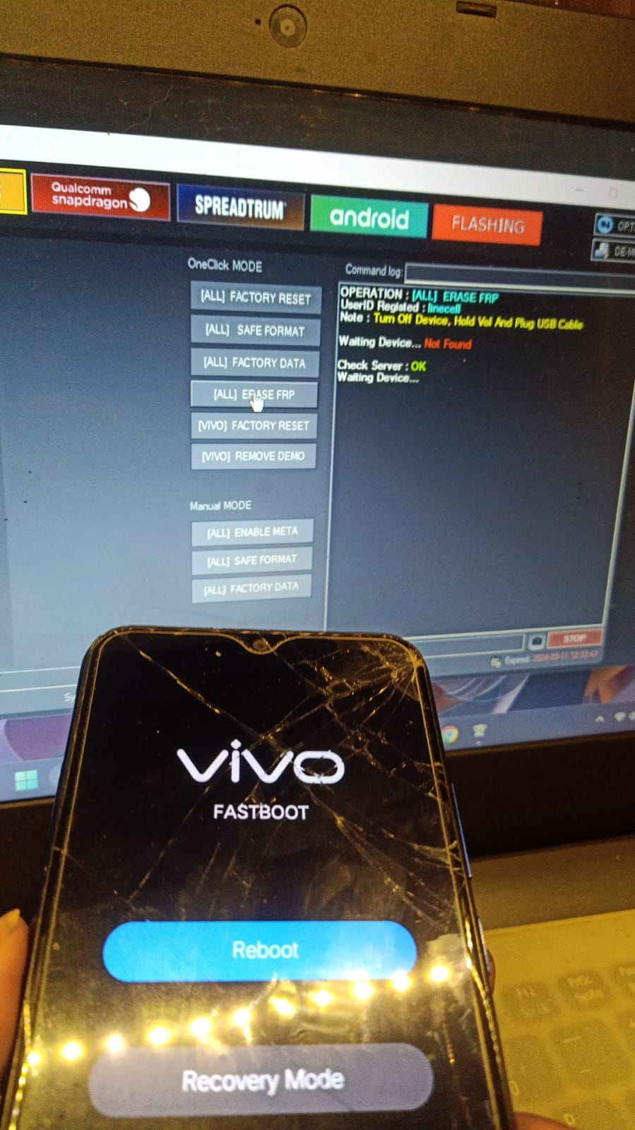 Frp Vivo Y12