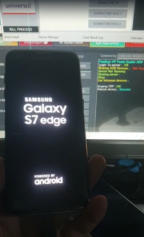 Samsung S7 Edge Restart