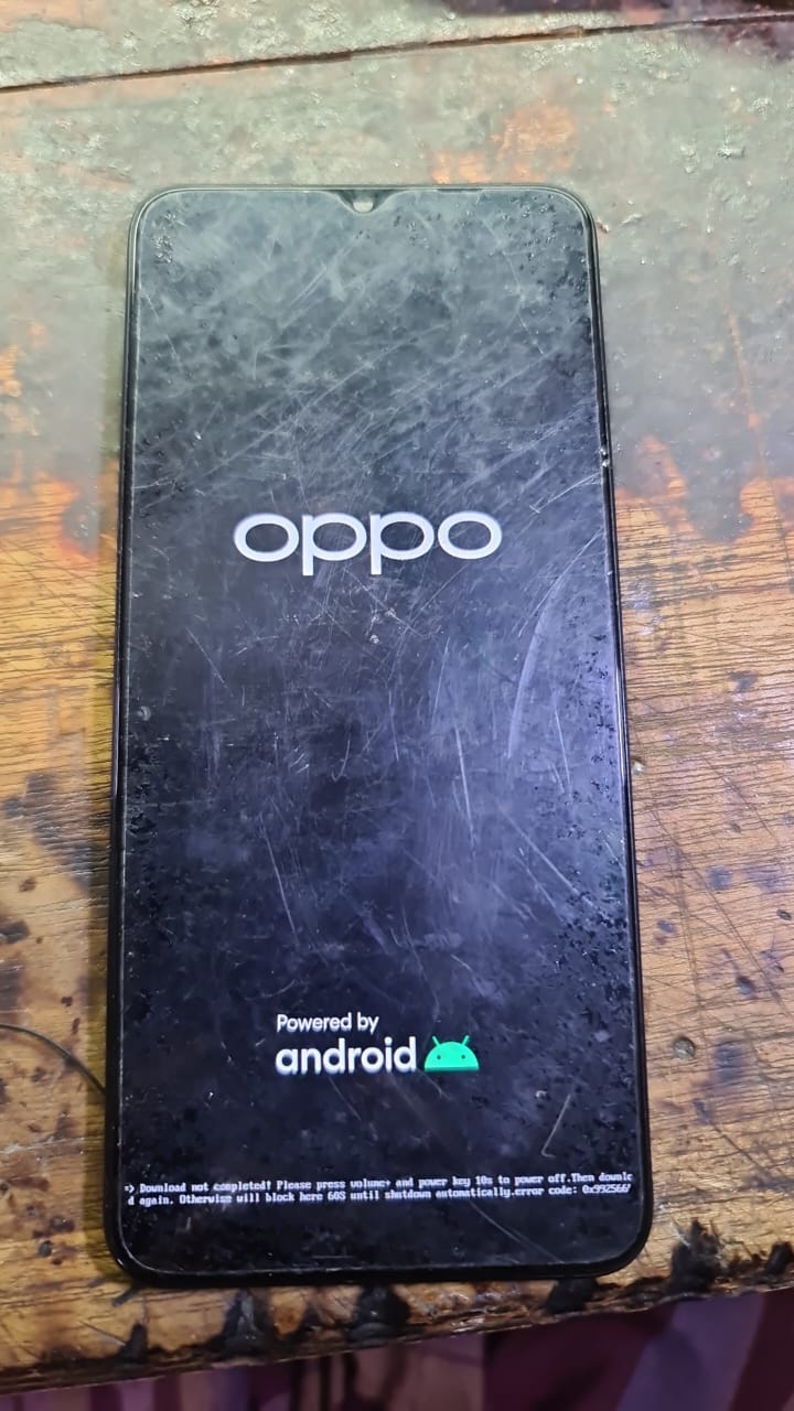 Oppo a16 cph 2269 Download Not Complete